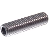 Pasador roscado SECCARO con punta cónica M8 x 30 mm- acero inoxidable V2A VA A2- DIN 913 - ISO 4026- conector hexagonal…